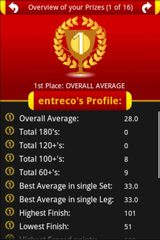 Screenshot 2: Darts ScoreCard - OLD
