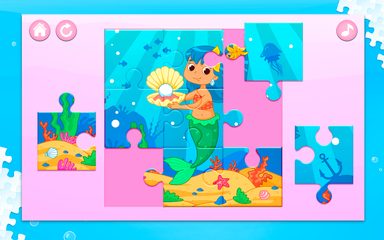 Screenshot 8: Mermaid Puzzles for Kids