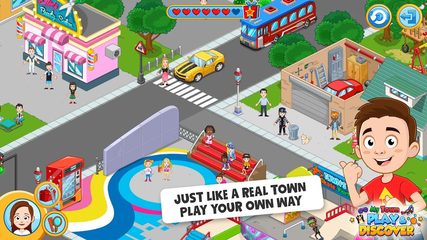 Screenshot 1: My Town - Build a City Life