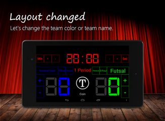 Screenshot 2: Scoreboard Futsal