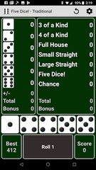 Screenshot 1: Five Dice