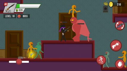 Screenshot 4: Stickman vs Zombies