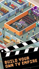 Screenshot 1: Idle TV Shows - Manage Television Empire
