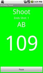 Screenshot 1: Archery Timer