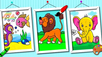 Screenshot 24: Coloring book for kids - Doodle, Color & Draw Game