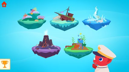 Screenshot 3: Dinosaur Submarine - for kids