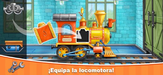 Screenshot 1: Train & truck games building 4 4+