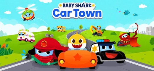 Screenshot 1: Baby Shark Car Town 4+