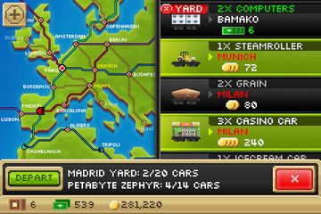 Screenshot 2: Pocket Trains: Tiny Transport Rail Simulator