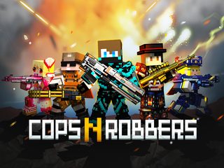 Screenshot 9: Cops N Robbers:Pixel Craft Gun
