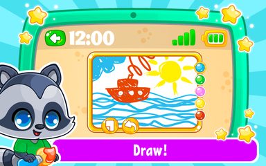 Screenshot 3: Babyphone & tablet - baby learning games, drawing