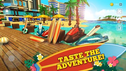 Screenshot 8: Surfing Craft: Crafting, Stunts & Surf Games World