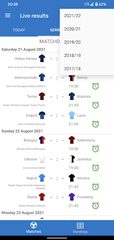Screenshot 8: Live Scores for Serie A Italy 2021/2022