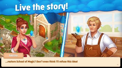 Screenshot 3: Spellmind: Match 3 Game