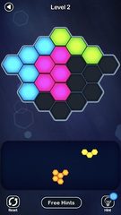 Screenshot 1: Super Hex: Hexa Block Puzzle
