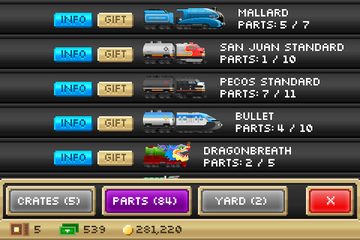Screenshot 4: Pocket Trains: Tiny Transport Rail Simulator