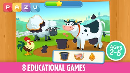 Screenshot 3: Pazu farm games for kids