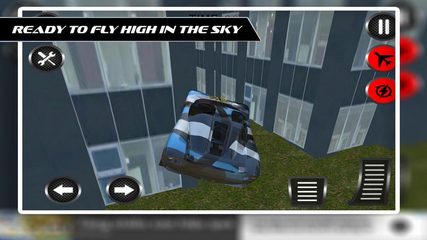 Screenshot 3: Friving Car Flying Game 2017 4+