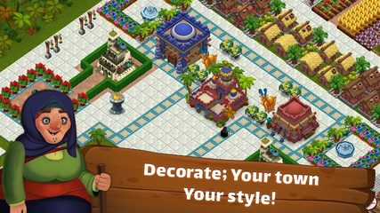 Screenshot 3: SunCity: City Builder, Farming game like Cityville
