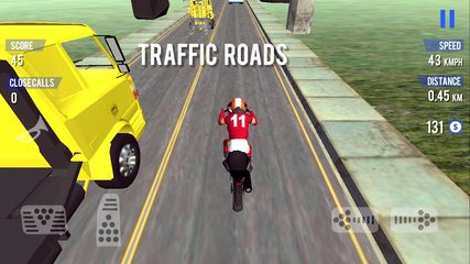 Screenshot 1: Moto Racing 3D