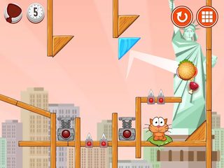 Screenshot 12: Hungry cat: physics puzzle game
