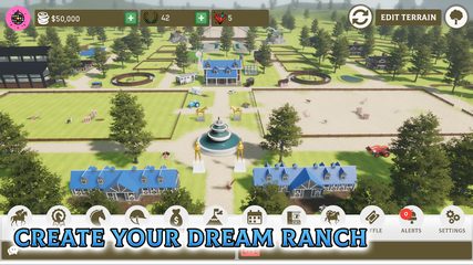 Screenshot 1: Horse Academy - Equestrian MMO