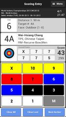 Screenshot 3: Ianseo Scorekeeper