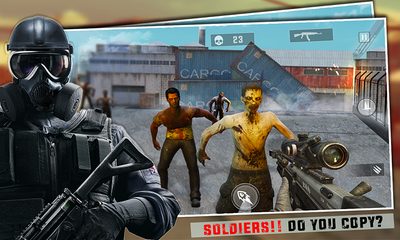 Screenshot 2: Zombie Gun Shooting Strike: Critical Action Games