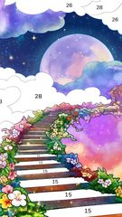 Screenshot 3: Bible Coloring - Paint by Number, Free Bible Games