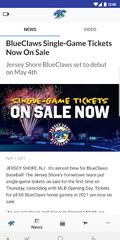 Screenshot 3: MiLB First Pitch