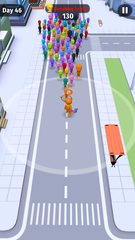 Screenshot 1: Move.io: Move Stop Move - Stickman Crowd 3D