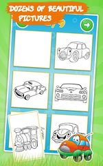 Screenshot 12: Cars Coloring Book Sparkles
