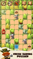 Screenshot 1: Bring me Cakes - Fairy Maze Swipe, Sokoban tribute
