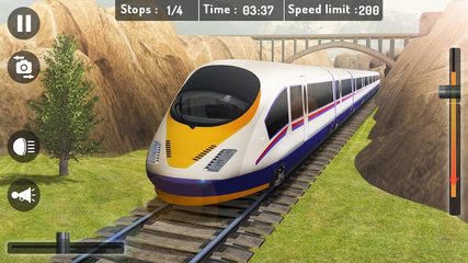 Screenshot 8: Modern Train Driving Simulator - Train Games 2021