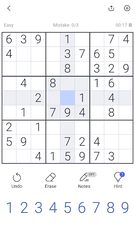 Screenshot 1: Sudoku - Classic Sudoku Puzzle