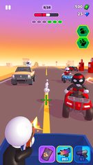Screenshot 2: Rage Road - Car Shooting Game