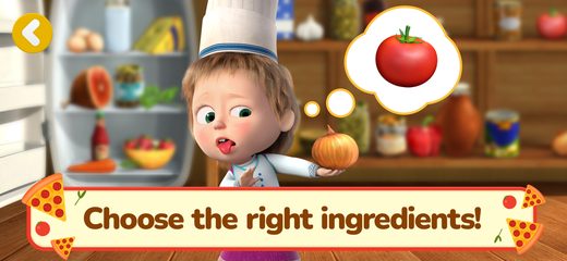 Screenshot 3: Masha and The Bear: Pizzeria! 4+