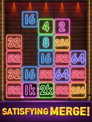 Screenshot 11: Drop Number™: Neon 2048