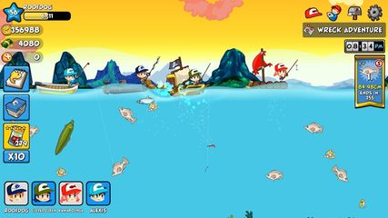 Screenshot 1: Fishing Break Online