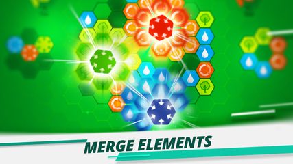 Screenshot 2: Hexme - Merge three hexagons