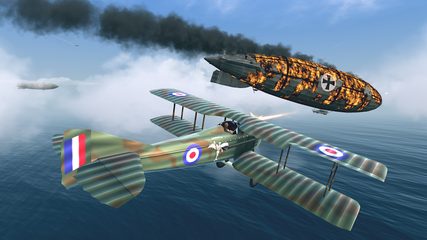 Screenshot 2: Warplanes: WW1 Sky Aces