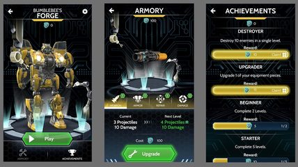 Screenshot 1: Bee Vision Bumblebee AR Experience