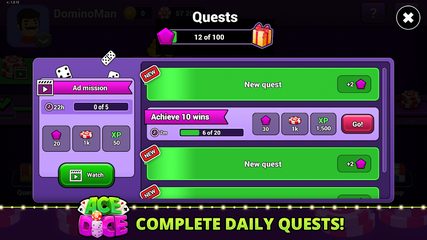 Screenshot 3: Dominos. Dominoes board game! Domino online!