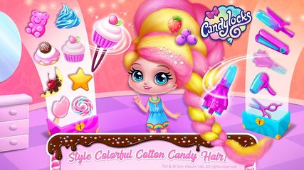 Screenshot 6: Candylocks Hair Salon - Style Cotton Candy Hair