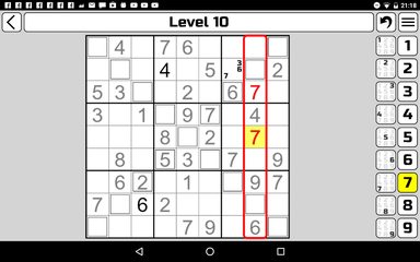 Screenshot 7: Sudoku X