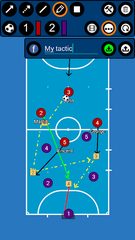 Screenshot 3: Futsal Tactic Board