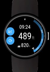 Screenshot 1: Altimeter for Wear OS (Android Wear)
