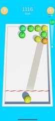 Screenshot 2: Chain in box: 4096 3D Merge game