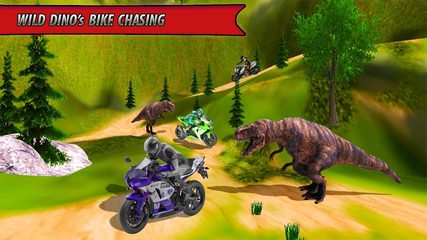 Screenshot 10: Bike Racing Dino Adventure 3D