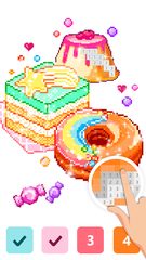 Screenshot 3: Pix123 - Color by Number, Pixel Art Relaxing Paint
